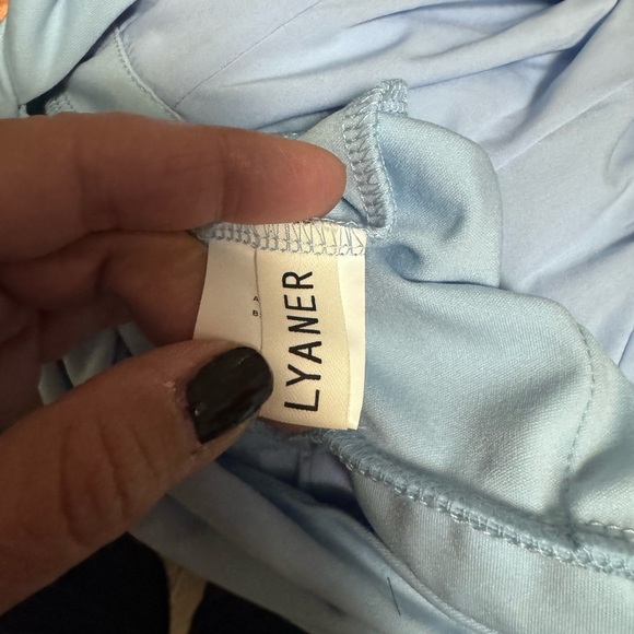 New Baby Blue open from shorts romper - Picture 11 of 13